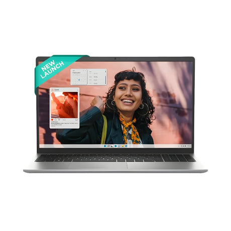 Dell Laptop OIN353034011RINS1MO - i5 13th Gen 8GB RAM 512GB SSD Win11 MS Office 2021 Platinum Silver_FrontView