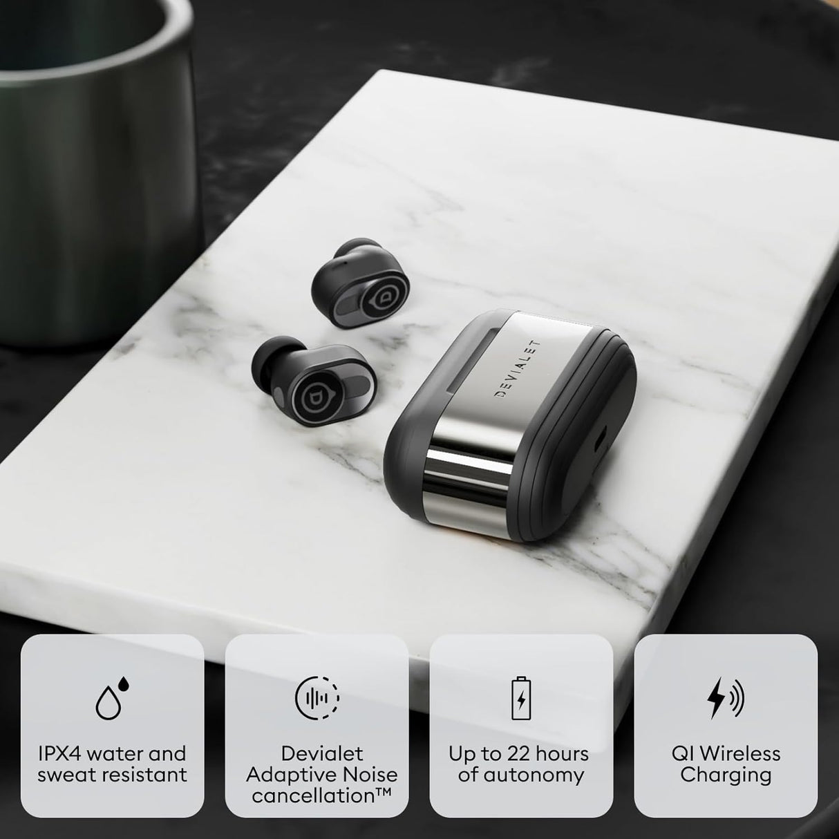 Devialet Gemini II True Wireless Earbuds - Matte Black_5