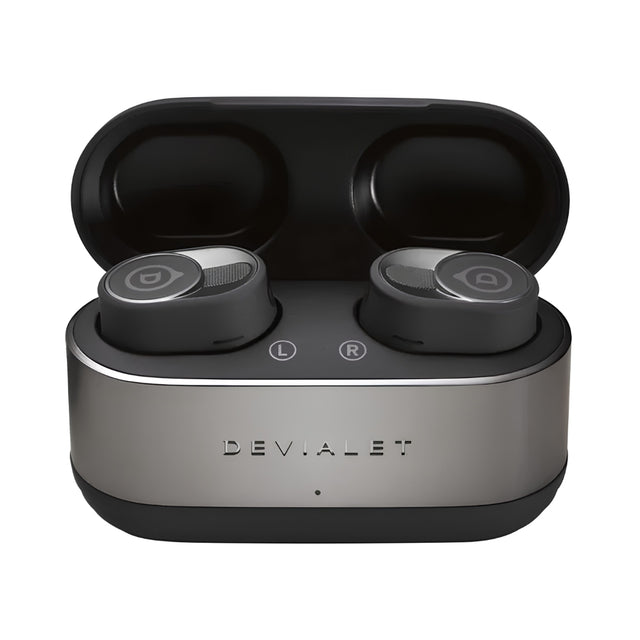 Devialet Gemini II True Wireless Earbuds - Matte Black_FrontView