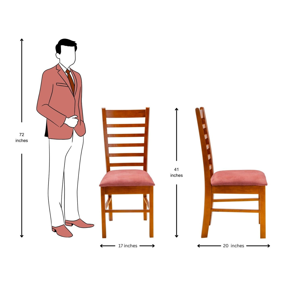 Shanghai Pro Classic Dining Chair - Teak Finish