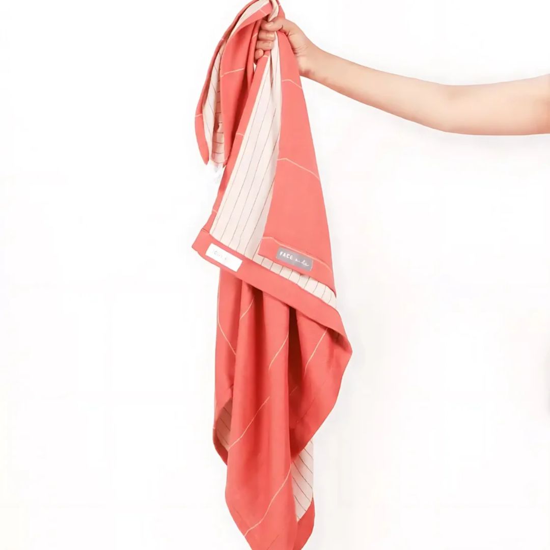 Doctor Towels Aloe Vera Double Cloth Bath Towel 75X150cm-ApricotBrandy_Features3
