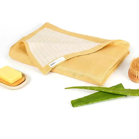Doctor Towels Aloe Vera Double Cloth Bath Towel 75X150cm-SunsetGold_Front
