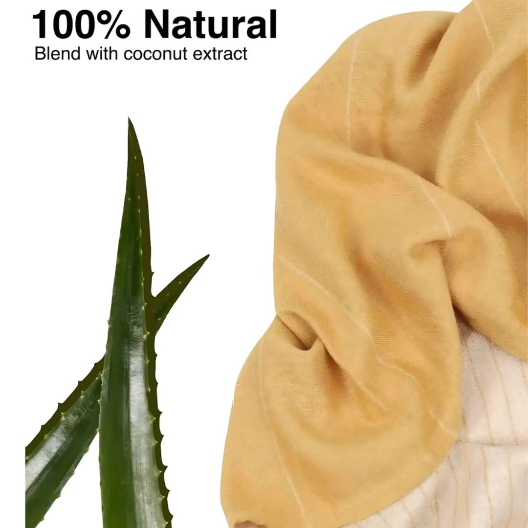 Doctor Towels Aloe Vera Double Cloth Bath Towel 75X150cm-Sunset Gold_Features3 