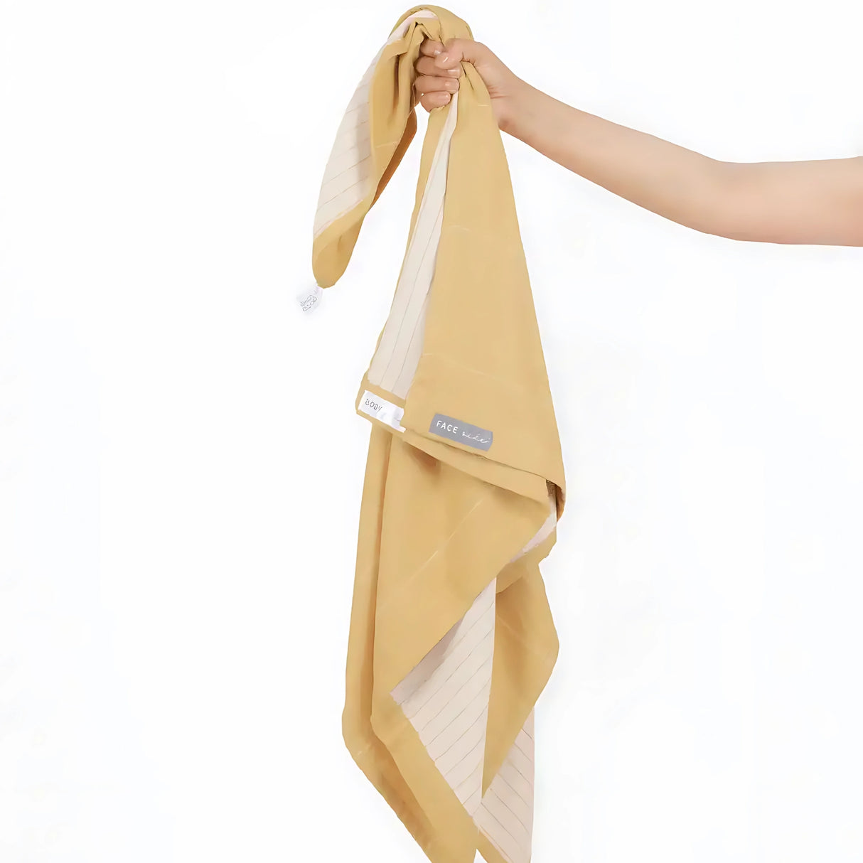 Doctor Towels Aloe Vera Double Cloth Bath Towel 75 X 150 cm - Sunset Gold_3