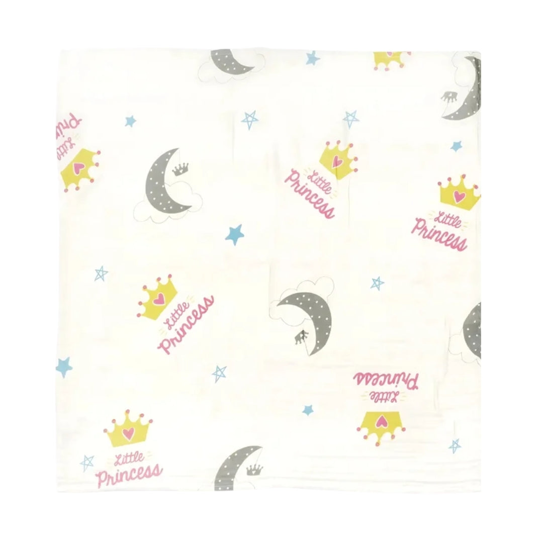 Doctor Towels Bamboo Baby Towel 75X75cm-LittlePrincess_Front