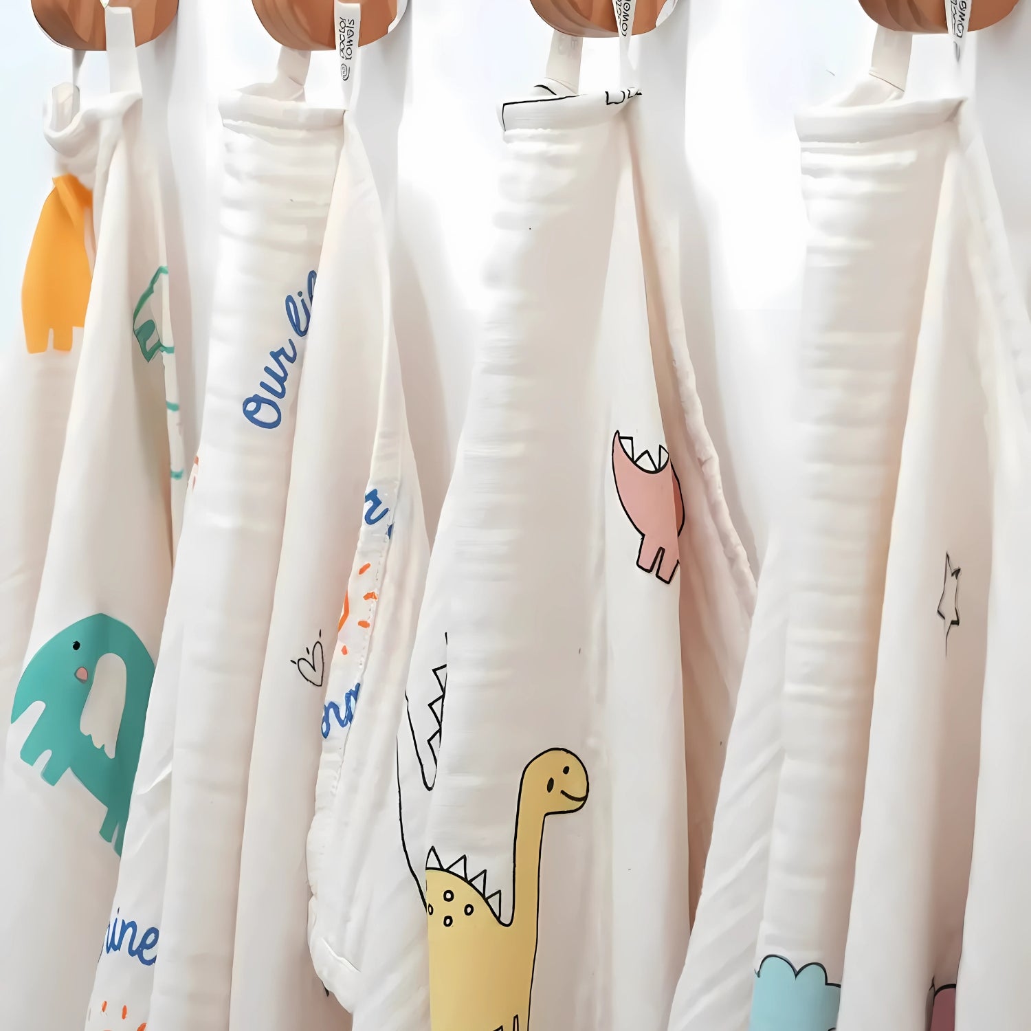 Doctor Towels Bamboo Baby Towel 75 X 75 cm - Dino Dreams_5