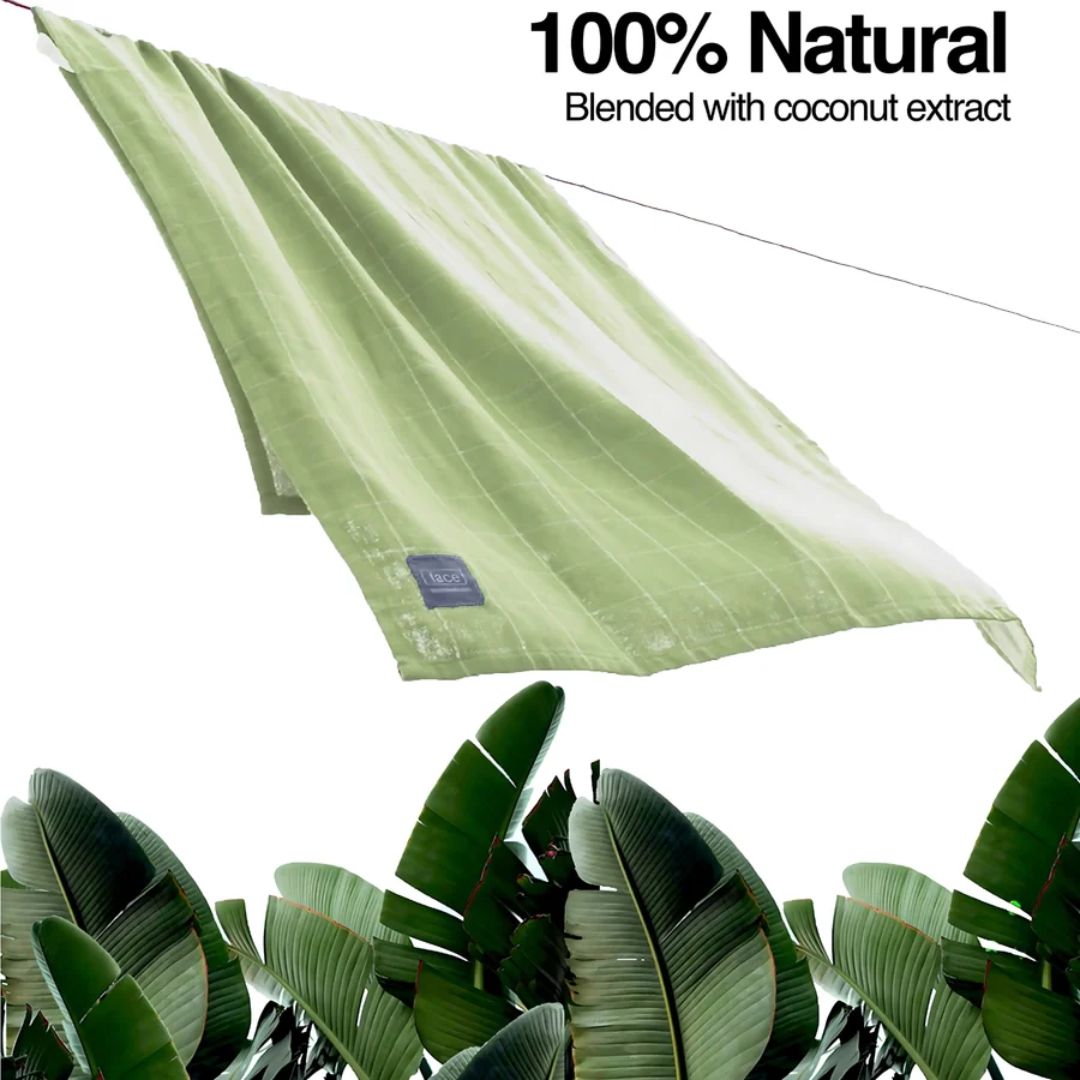 Doctor Towels Banana Double Cloth Bath Towel 75X150cm-CandyGreen_Features