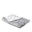 Doctor Towels Banana Jacquard Floral Bath Towel 75 X 150 cm - Charcoal_1