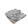 Doctor Towels Banana Jacquard Floral Hair Towel - Charcoal_1