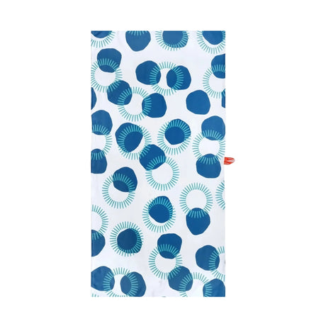 Doctor Towels Circles Bamboo Bath Towel 70X140cm-WhiteBase_Front