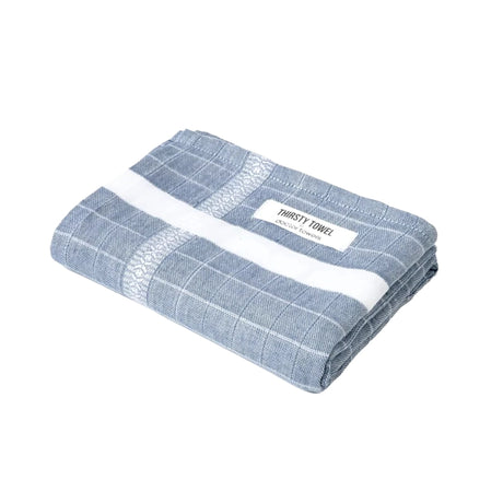 Doctor Towels Double Cloth Bath Towel 70X140cm-Blue_Front