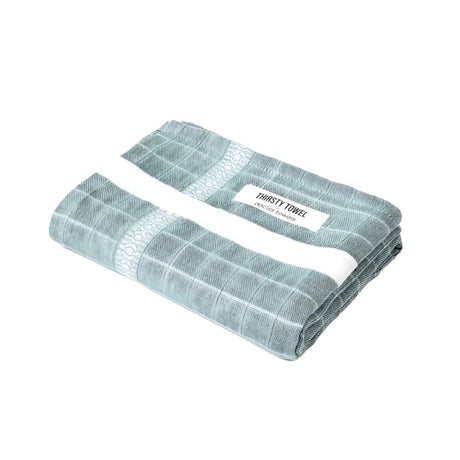 Doctor Towels Double Cloth Bath Towel 70X140cm-SolidGreen_Front