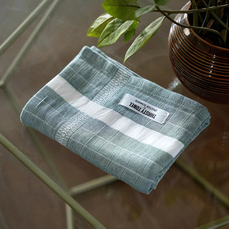 Doctor Towels Double Cloth Bath Towel 70 X 140 cm - Solid Green_2