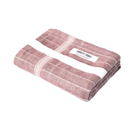 Doctor Towels Double Cloth Bath Towel  Solid 70 x 140 cm - Red_1