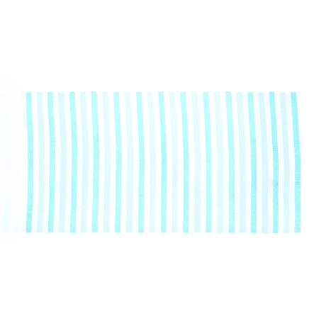 Doctor Towels Stripe Waffle Weave Cotton Bath Towel 70 x 140 cm - Blue_2