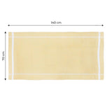Doctor Towels Double Cloth Bath Towel 70 x 140 cm - Yellow