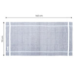 Doctor Towels Double Cloth Bath Towel  70 X 140 cm - Grey