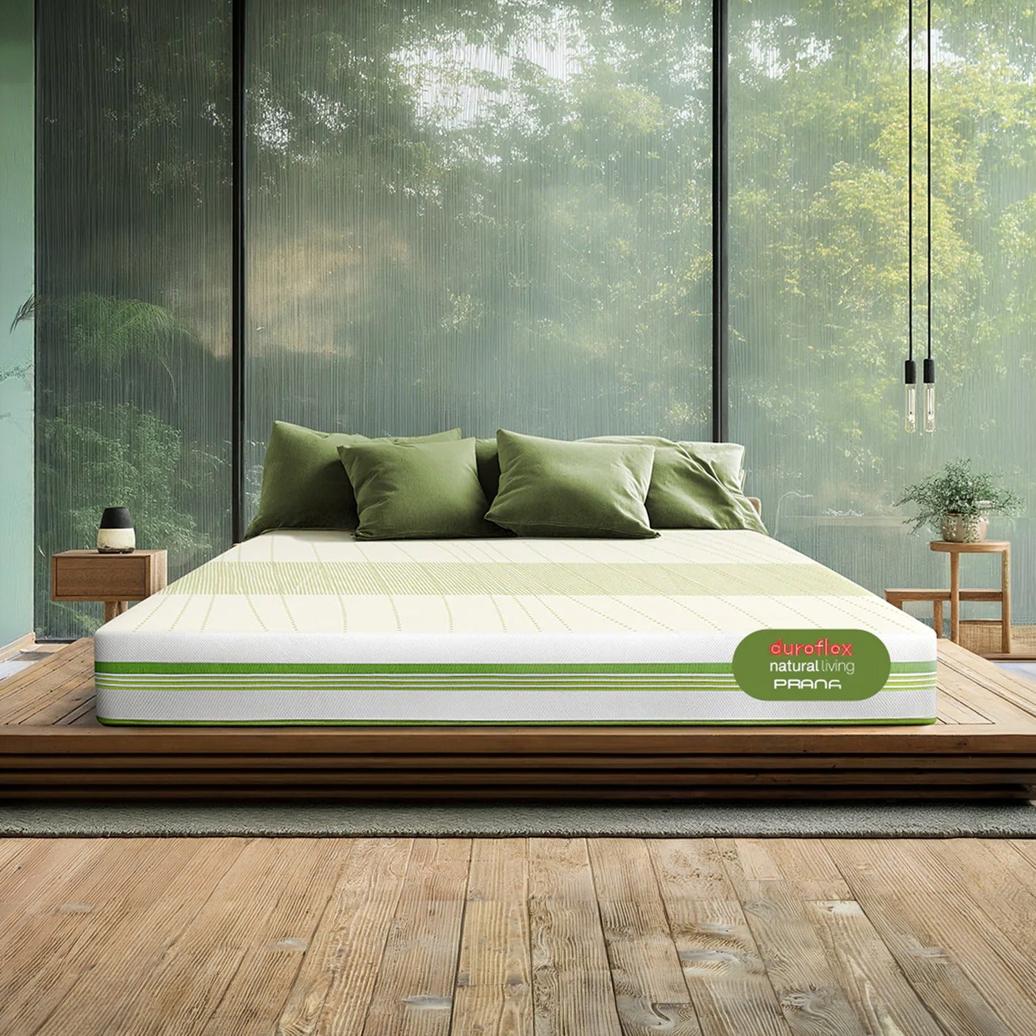 Duroflex Natural Living Prana Pocketed Spring Mattress_1