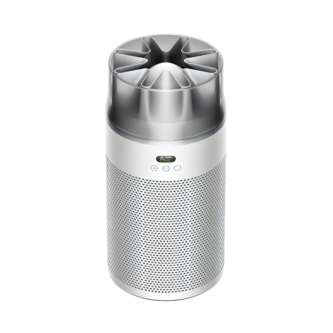Dyson SP01-A Air Purifier - White and Silver_Front View