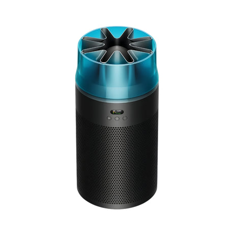 Dyson SP01-A HUSHJET Air Purifier - Black Teal_Front View