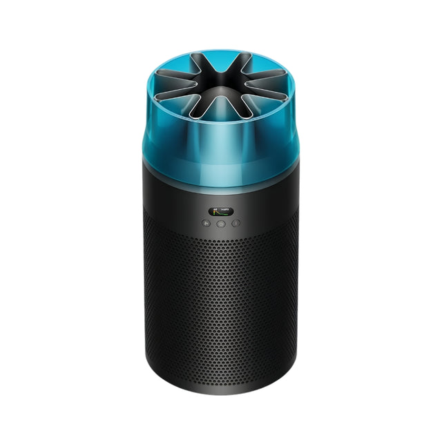 Dyson SP01-A HUSHJET Air Purifier - Black Teal_Front View
