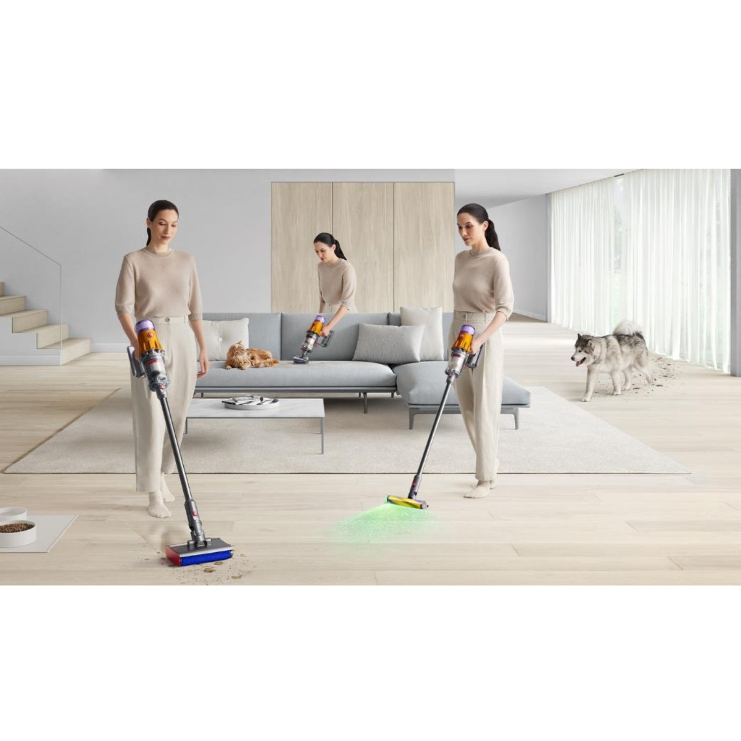 Dyson V12S Wet and Dry Vacuum Cleaner - Yellow_7