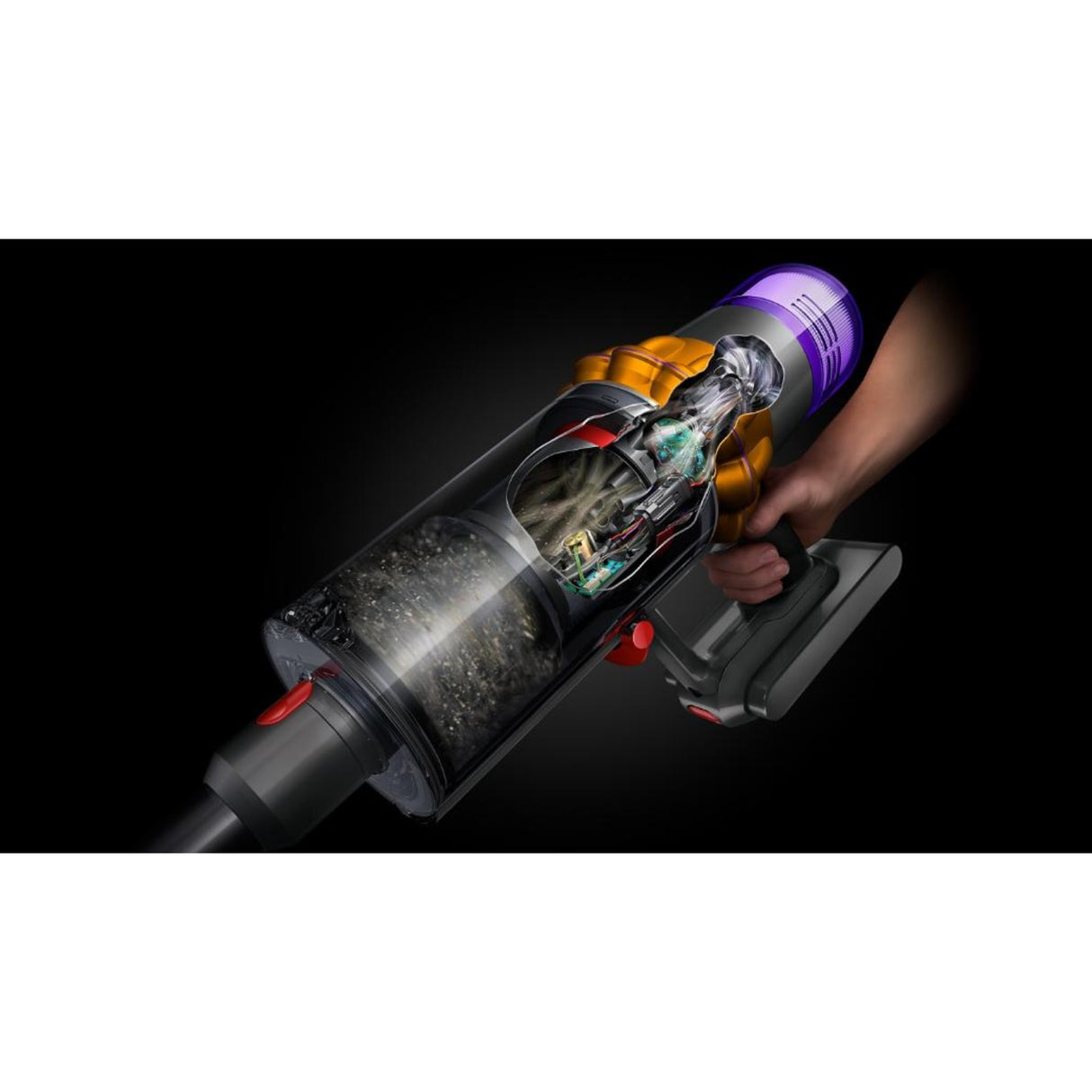 Dyson Vaccum Cleaner V15 240 Air Watts Suction - Yellow_5