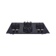 ELICAFLEXI491LotusINDHDBrass4BurnerBuilt-inHob_Black_FrontView_1