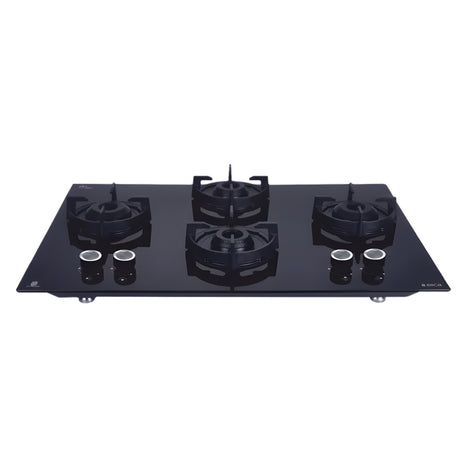 ELICA FLEXI 491 Lotus IND HD Brass 4 Burner Built-in Hob – Black_2
