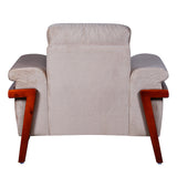 Easton Fabric Sofa 1 Seater - Beige