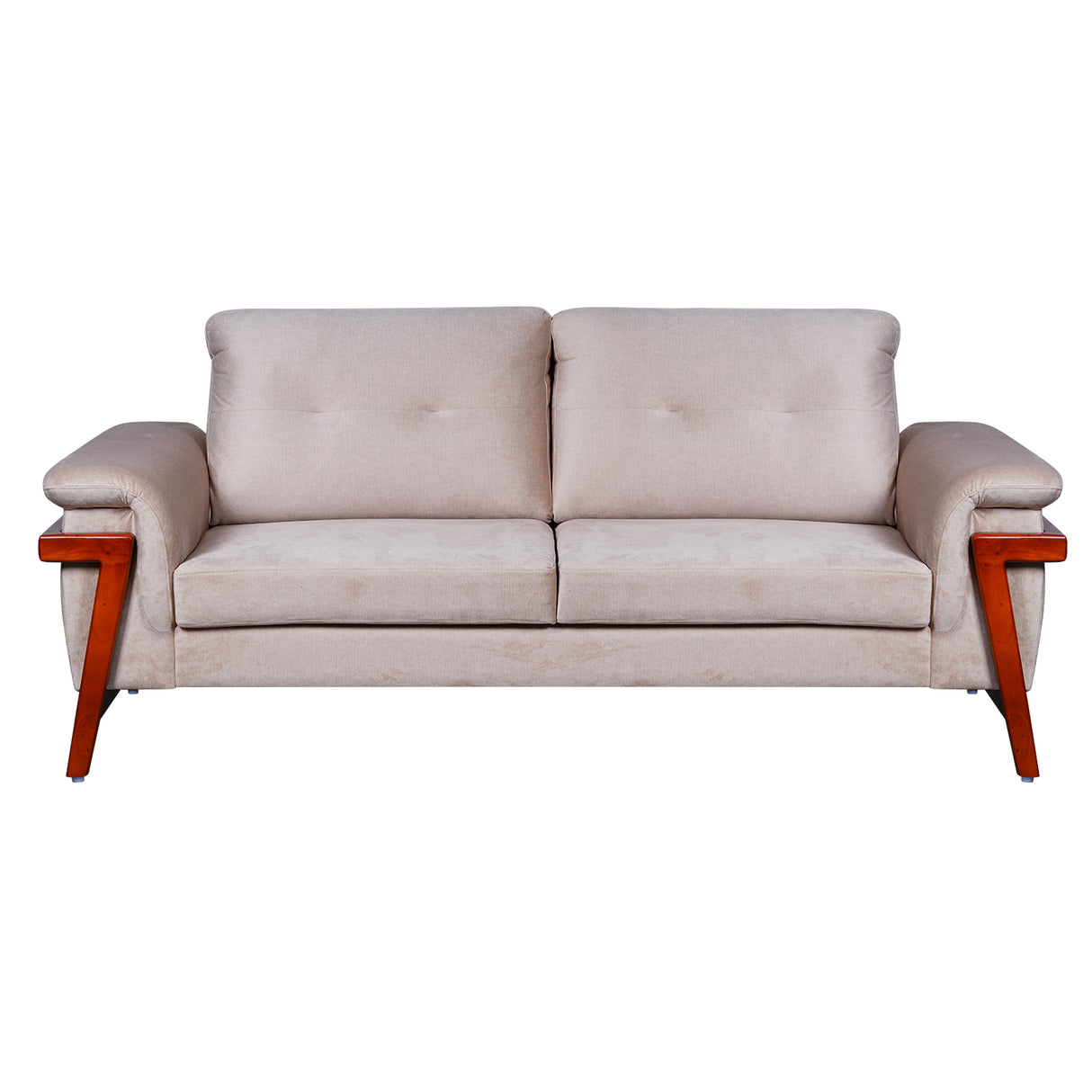 Easton Fabric Sofa Set (3+1+1-Seater) - Beige