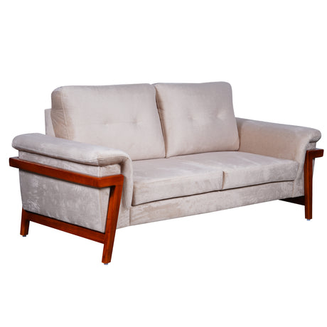 Easton Fabric Sofa 3 Seater - Beige