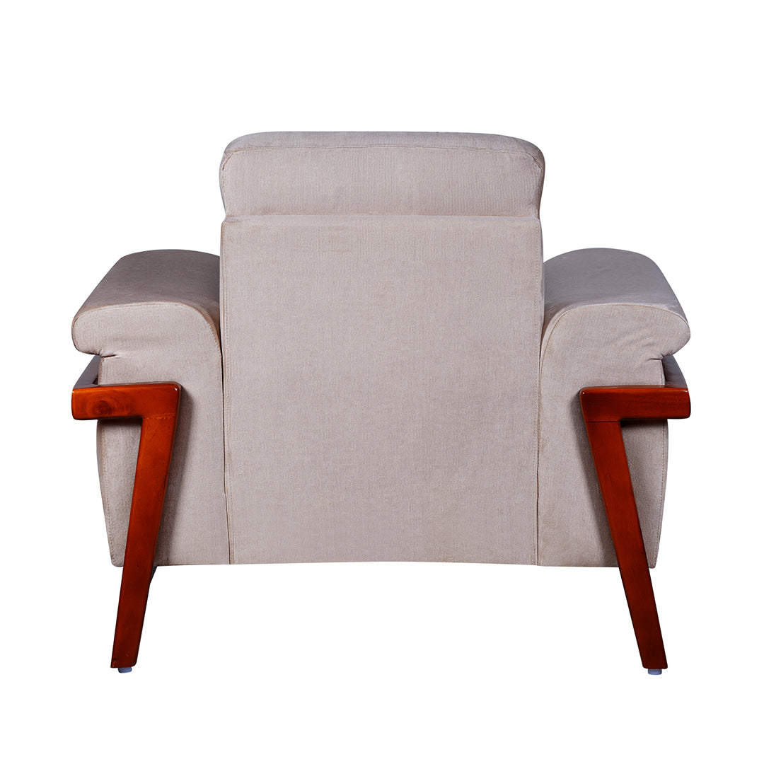 Easton Fabric Sofa Set (3+1+1-Seater) - Beige_8