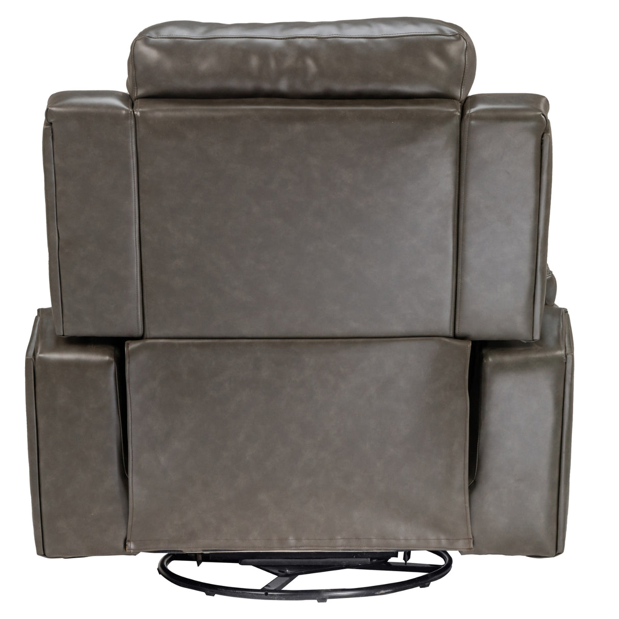 Edinburgh Elite Rexine Recliner 1 Seater - Dark Grey