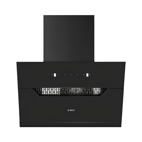 Elica EFL 207 HAC LTW VMS 90 Auto-Sense Filterless 90 cm Auto-Clean Kitchen Chimney – Black_FrontView
