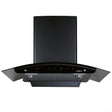 Elica FL 900 SLIM HAC MS NERO Filterless Auto Clean Chimney – Black_1
