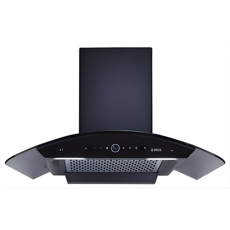 Elica PRO PLUS FL BLDC 90 cm Wall‑Mounted Chimney – Black_1