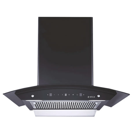 Elica WDFL 606 HAC LTW MS Nero 60 cm Filterless Auto-Clean Kitchen Chimney – Black_1