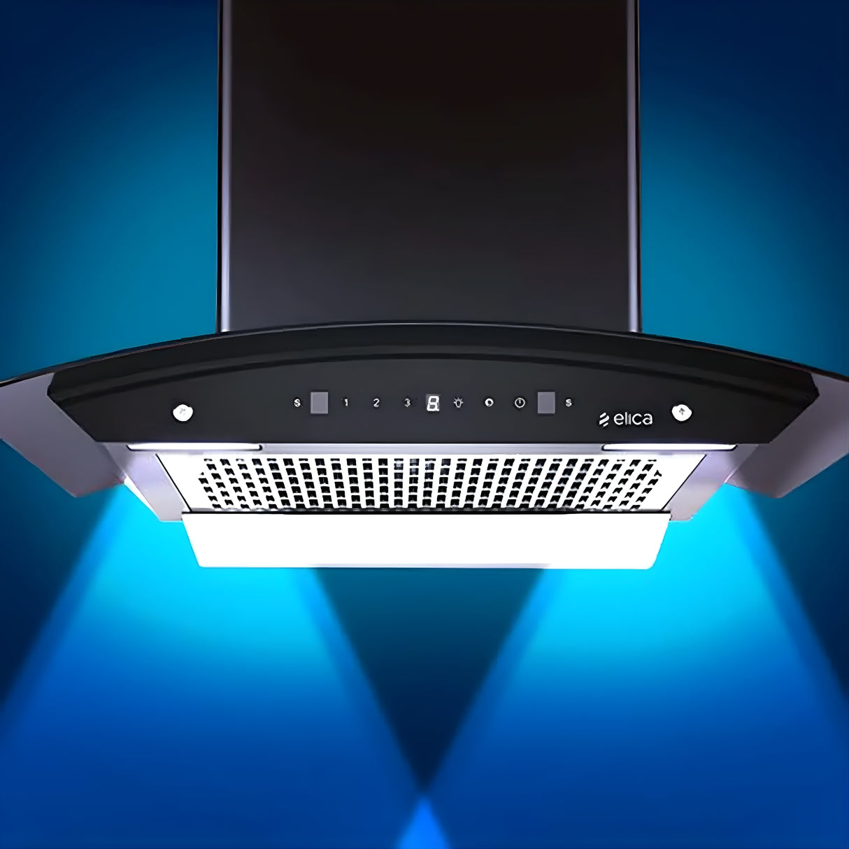 Elica WDFL 606 HAC LTW MS Nero 60 cm Filterless Auto-Clean Kitchen Chimney – Black_3