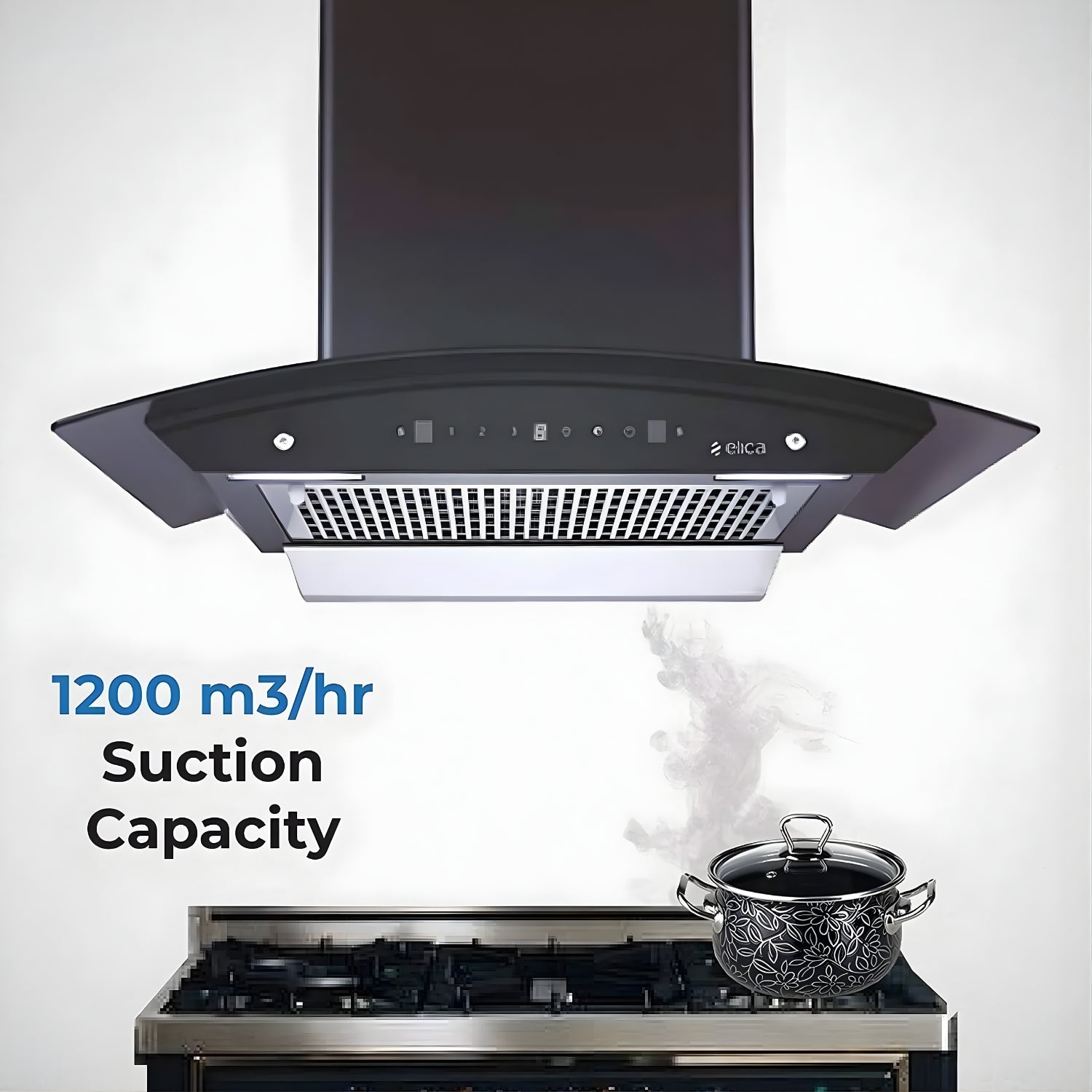 Elica WDFL 606 HAC LTW MS Nero 60 cm Filterless Auto-Clean Kitchen Chimney – Black_8