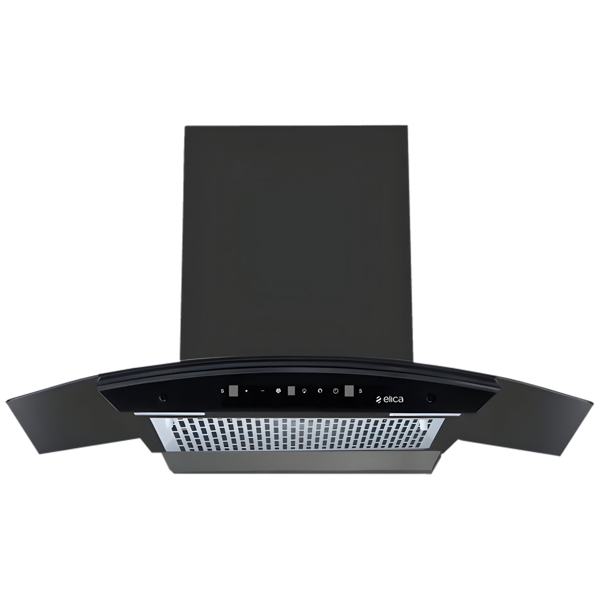 Elica WDFL 900 BLDC HAC LTW MS Nero 90 cm Wall Mounted Chimney – Black_1