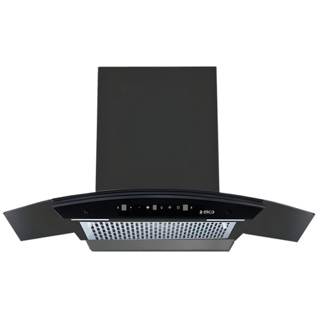 Elica WDFL 900 BLDC HAC LTW MS Nero 90 cm Wall Mounted Chimney – Black_1