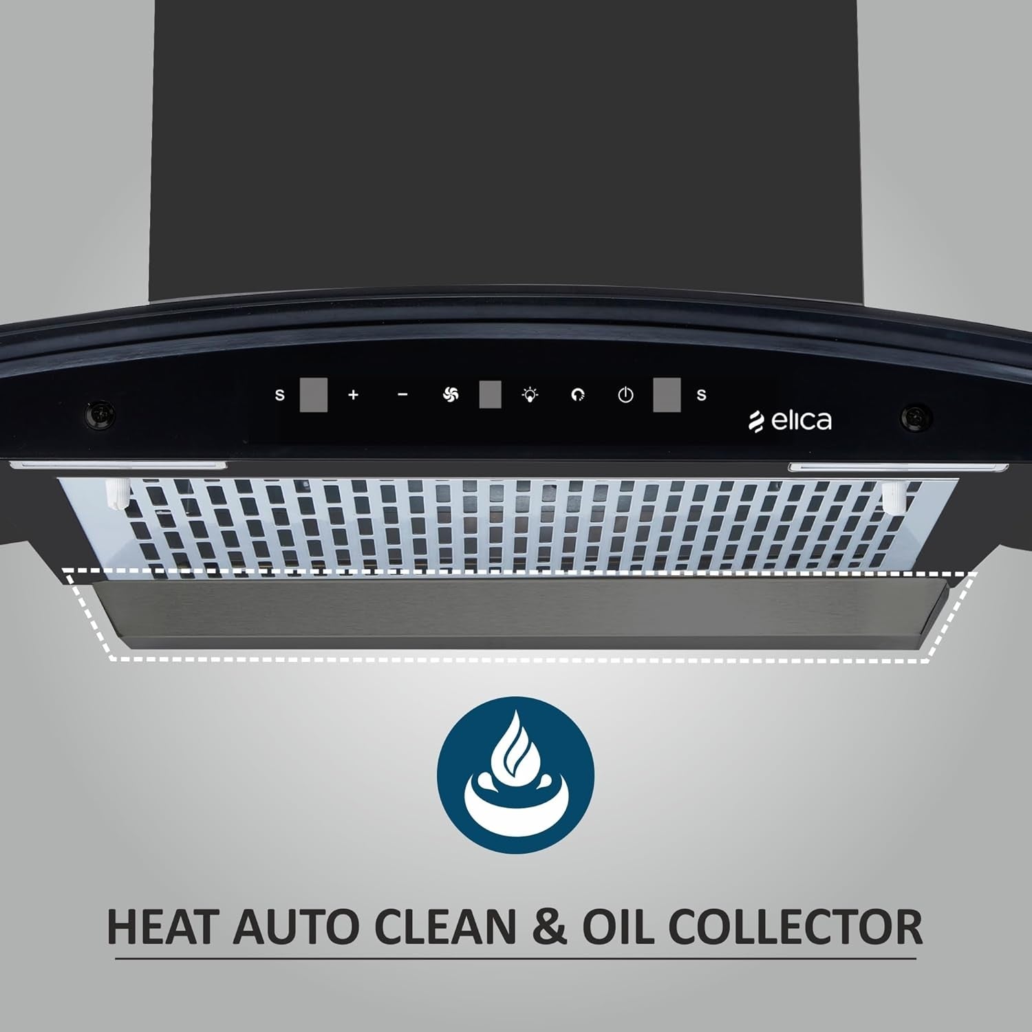 Elica WDFL 900 BLDC HAC LTW MS Nero 90 cm Wall Mounted Chimney – Black_7
