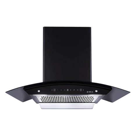 Elica WDFL 906 HAC LTW MS Nero 90 cm Filterless Auto-Clean Kitchen Chimney – Black_1