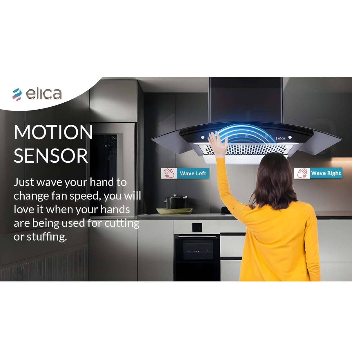 Elica WDFL 906 HAC LTW MS Nero 90 cm Filterless Auto-Clean Kitchen Chimney – Black_2