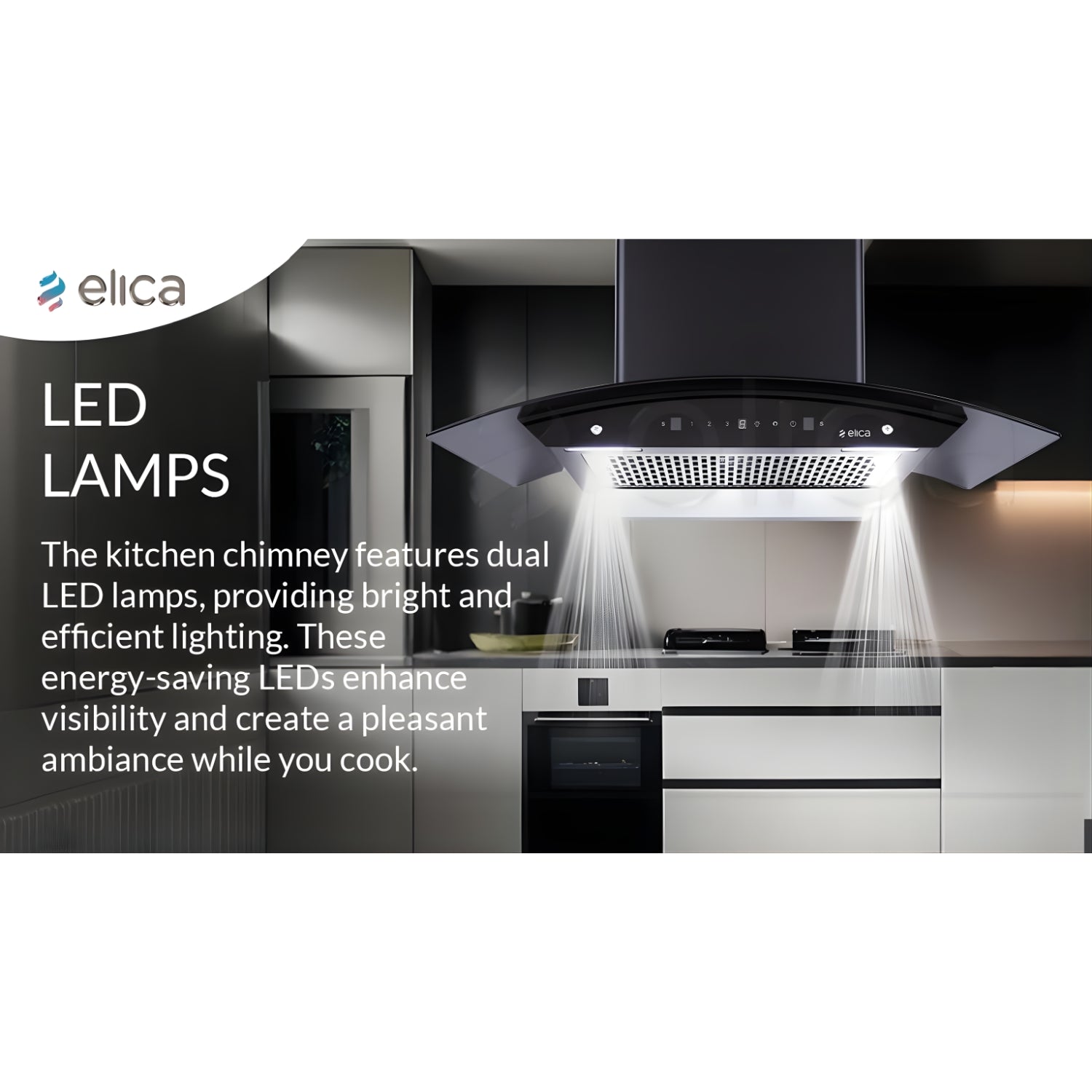 Elica WDFL 906 HAC LTW MS Nero 90 cm Filterless Auto-Clean Kitchen Chimney – Black_5