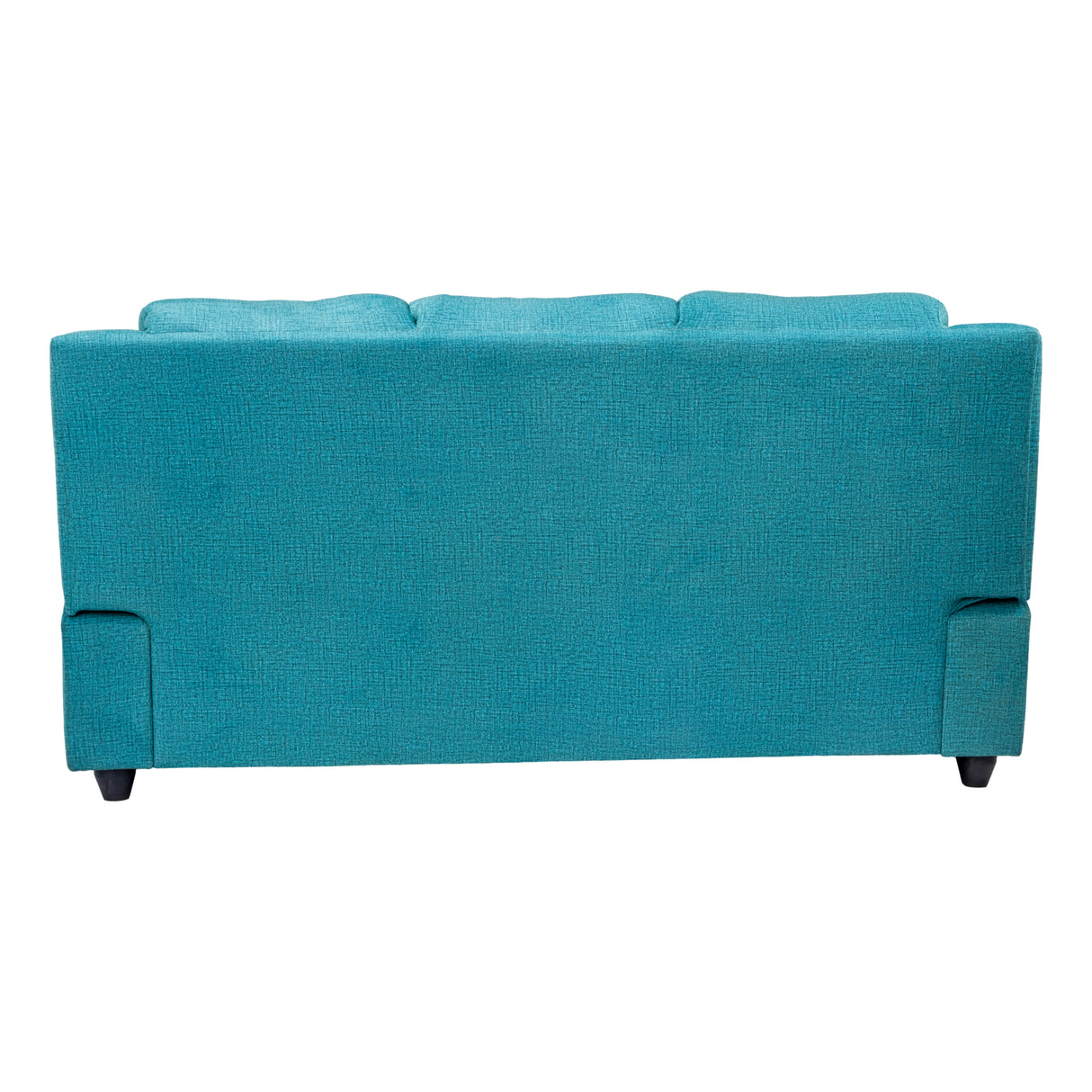 Emden Pro Premium Fabric Sofa Set (3+1+1 Seater) - Blue