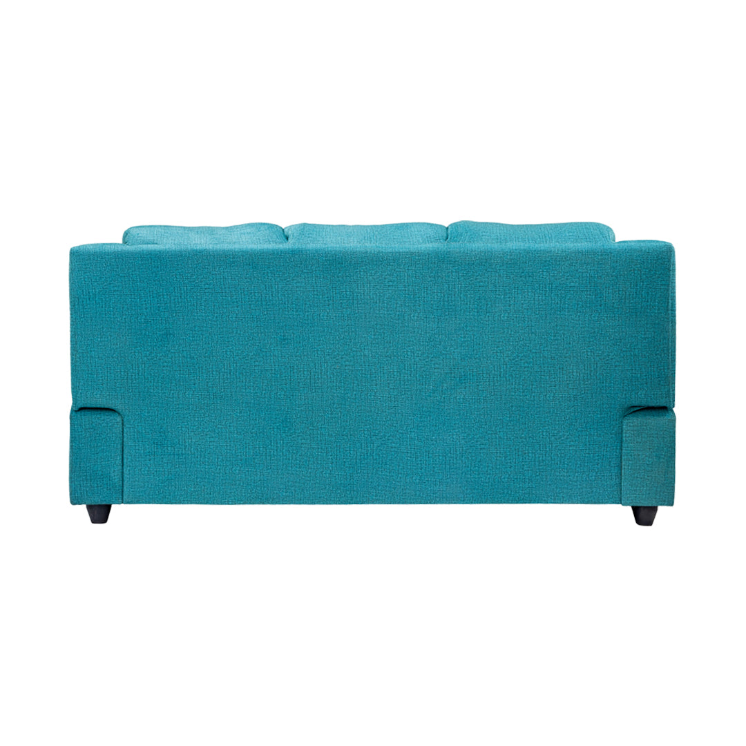 Emden Pro Premium Fabric Sofa Set (3+1+1-Seater) - Blue_7