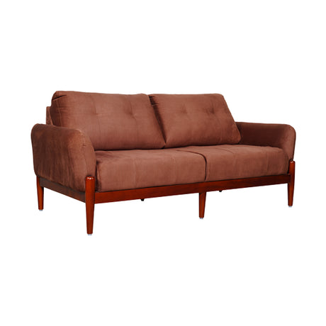 Enfield Fabric Sofa 3-Seater - Maroon_1