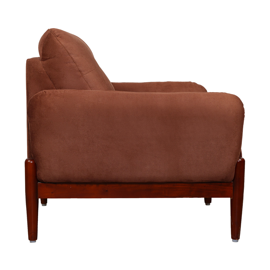 Enfield Fabric Sofa 3-Seater - Maroon_3